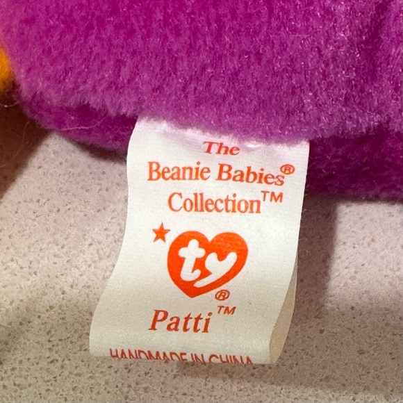 Ty Patti the Platypus Beanie Baby (1993) - Picture 3 of 5